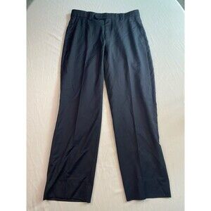 Ballin Classic Gabardine Men’s Navy Super 120s Wool Dress Pants Size 32x29